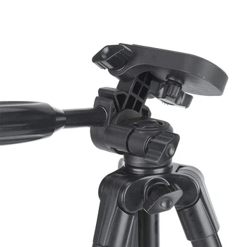 YUNTENG VCT-5208  Aluminum Camera Tripod With 3-Way Head & Remote + Clip for Camera Phone detail image