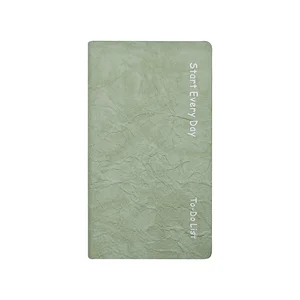 A6 Customizable Daily Planner Notebook Thread-Sewed Paper Cover for Time Management and To-Do Lists for School and Gifts
