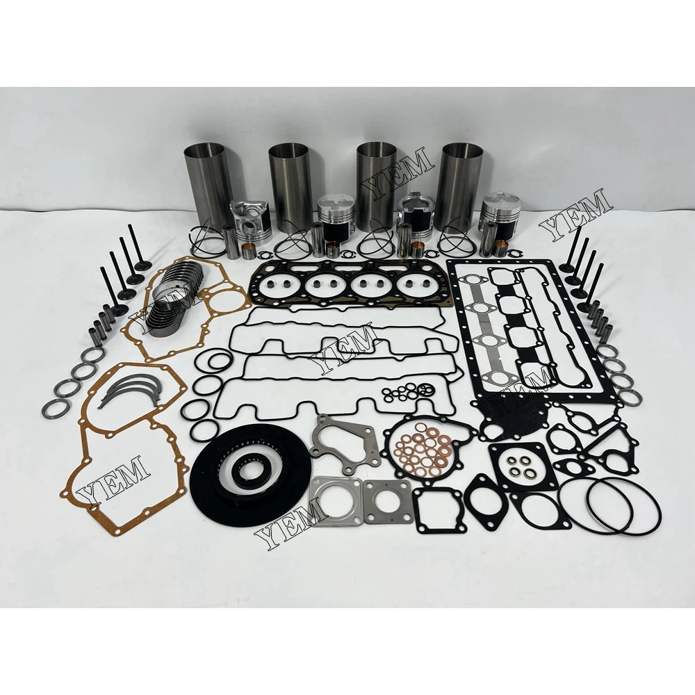 C2.2 Repair Kit With Full Gasket Set Cylinder Piston Rings Liner Bearing Valves for Caterpillar