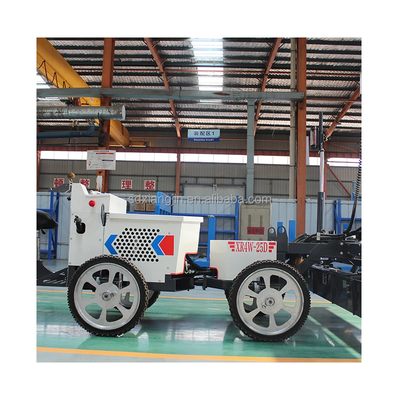 Concrete Laser Screed Telescopic Boom Leveling Machine