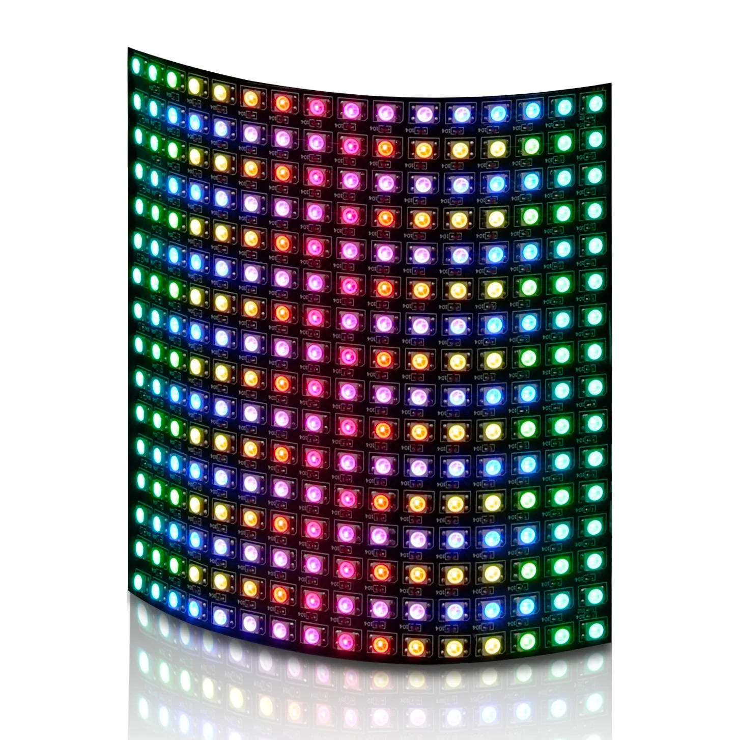 Wholesale Full Color RGB Programmable LED Matrix Panel 16x16 256 LED Display Works with pi or Arduino From