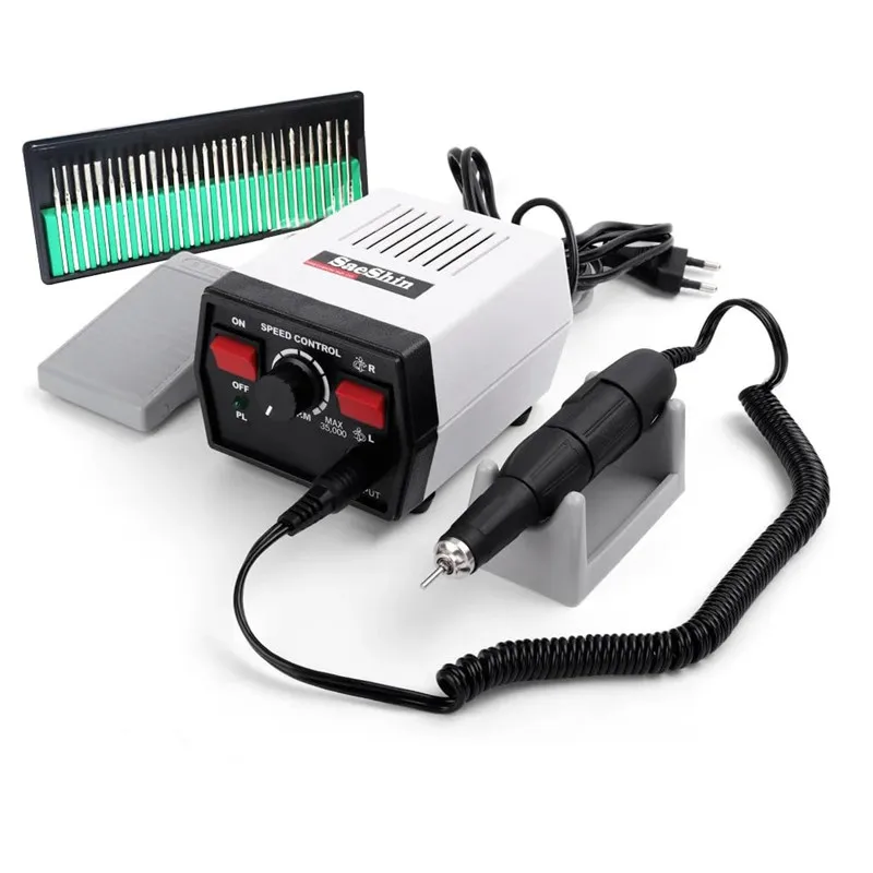 2028. gada akmeņu gravēšanas mašīna, rotājumu polieris, spēcīgs naglu urbjmašīnas modelis 204, rokas gabals 105L, zobārstniecības laboratorijas mikromotors ar urbumiem