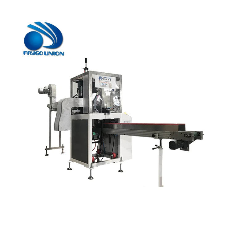 FAYGO Full Automatic High Speed Plastic Bottle Drum Jerrycan Mouth Neck Cutter Rotary Cutting Machine