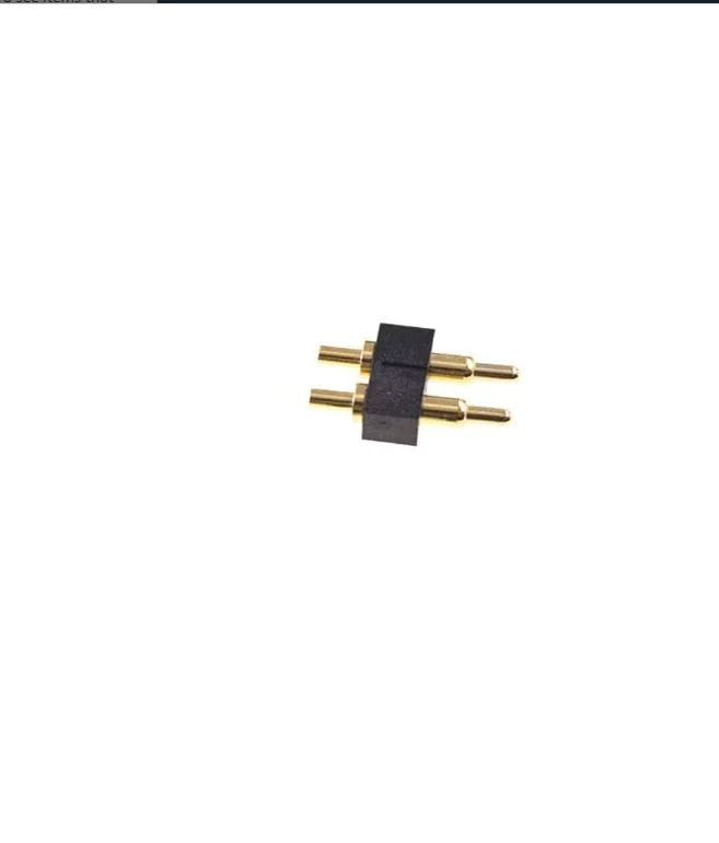 Gold Plated Spring Loaded Thimble Pogo Pin 7.5mm Long Pin Male Spring Pogopin Header Target Connector Through Hold PCB