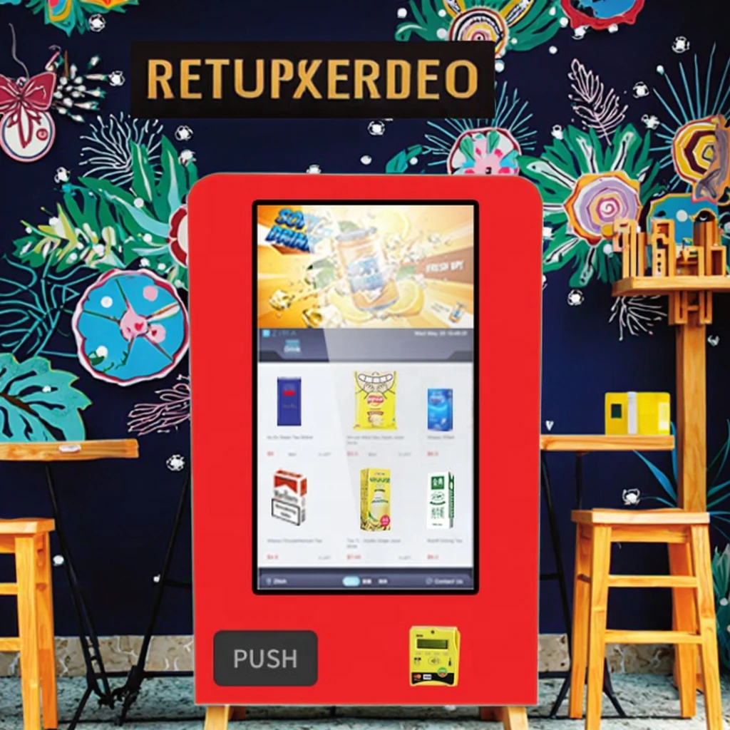 Smart Vending Machine Bitcoin-vending-machine Milk Tea Vending Machine Smart