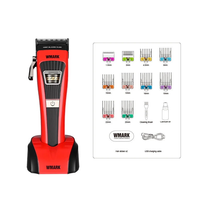 WMARK NG-V1 Brushless Hair Clipper - Fast, Precise Cutting