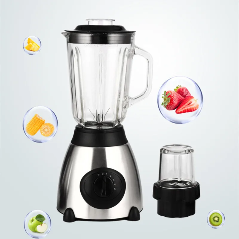 Multifunction 2-in-1 Blender Electric Juicer Fresh Food Processor