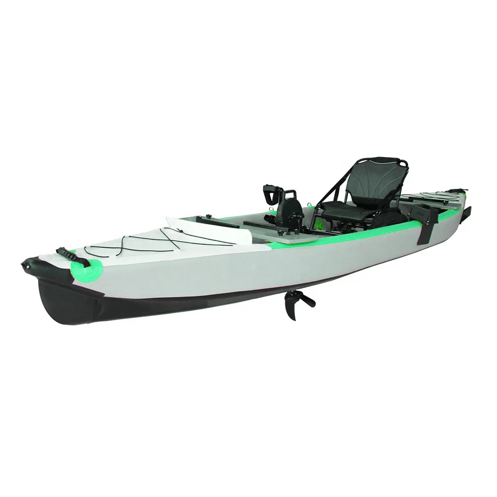 Paddle Sea Kayak Fishing More Powerful Adjustable Footrest Steering System  - China Single Fishing Kayak and Cheap Fishing Kayak price