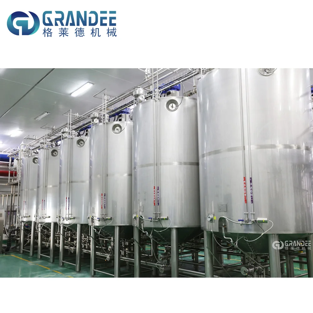 Automatic Pasteurized Fresh Milk And Yogurt Processing Machinery Production Line