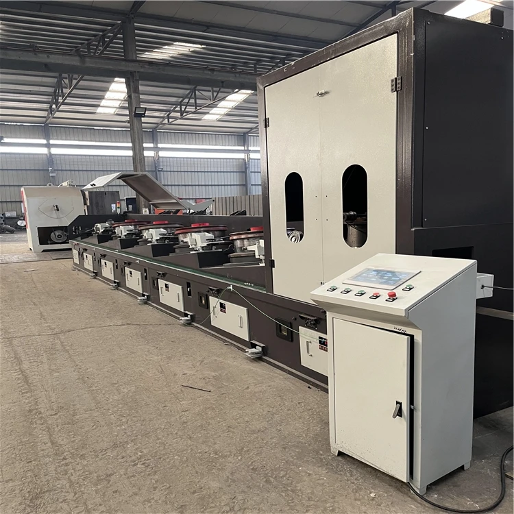 Good Price PLC Control Straight Line Steel  Wire Drawing Machine