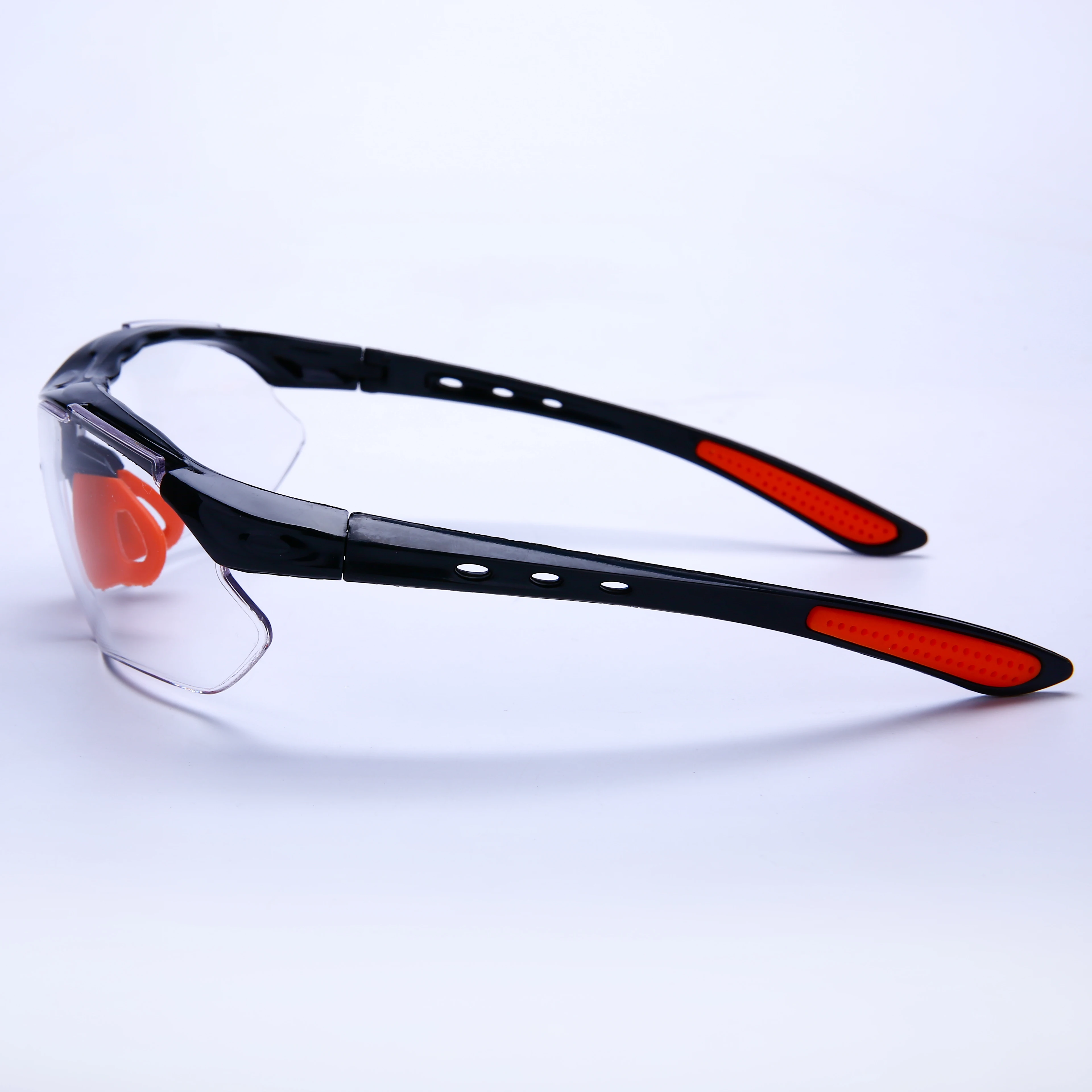 Latest stylish Black frame Safety Glasses for working use
