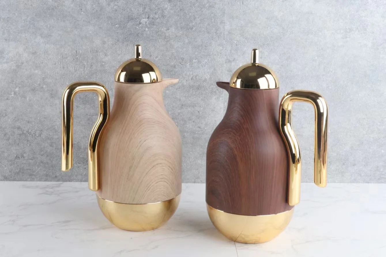 Factory Directly Arabic Coffee Pot Royal 1L Home Utensil Pot Arabic Style Vacuum Flask 1000ML