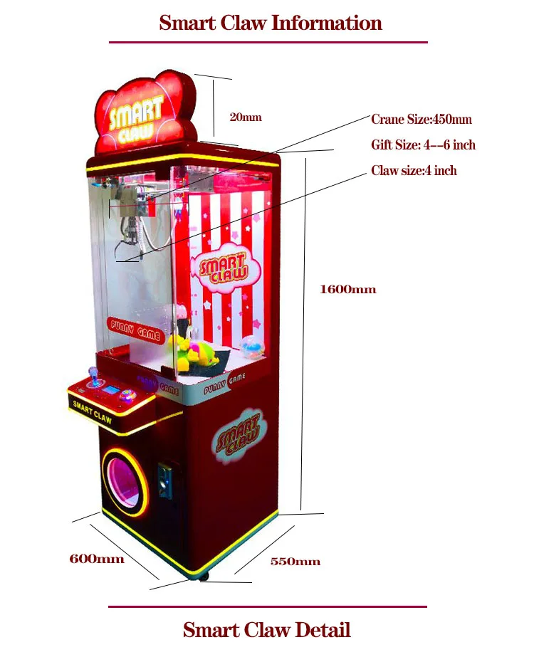 
Оборудование для Игрового Центра в помещении, мини-машина для захвата кубического крана 