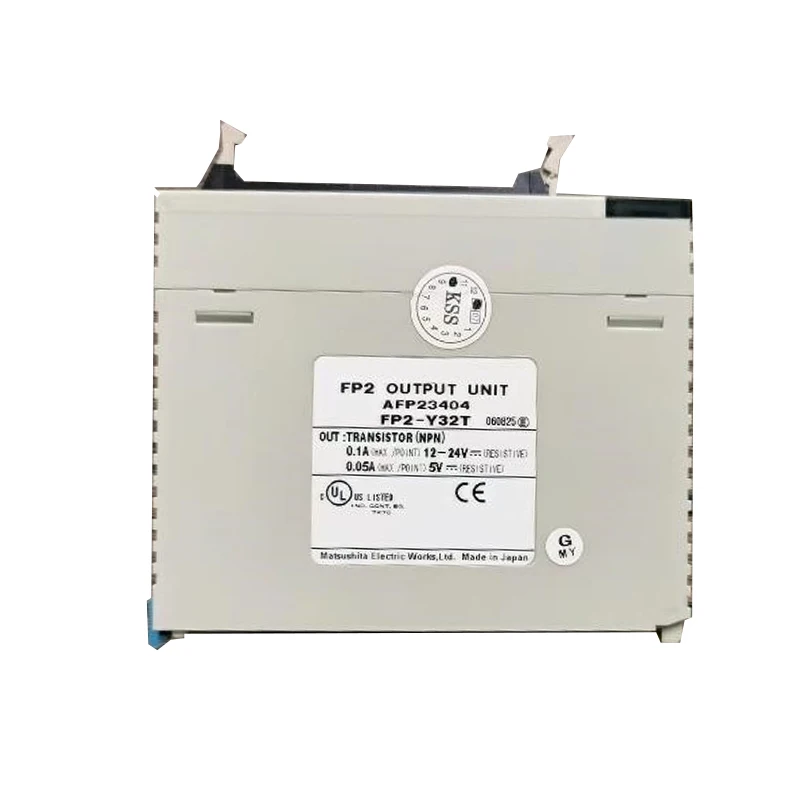 Нов оригинален AFP23404 PLC I/O модул, серија FP2. Применуван во индустријална автоматизација, производствени линии и контрола на механичка опрема. Има стандардна компатибилност со системот, стабилна предавање на сигнали, компактна конструкција, лесно поврзување и инсталирање