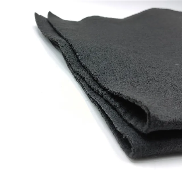 Good Quality Needle Punch  Green Color Geotextile Fabric 600g White Ce Extra Thick Felt Fabric