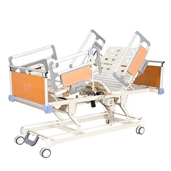 CCXA-H001-11 Electric Function Adjustable Medical with Casters Patient Nursing Folding Metal Hospital  bed