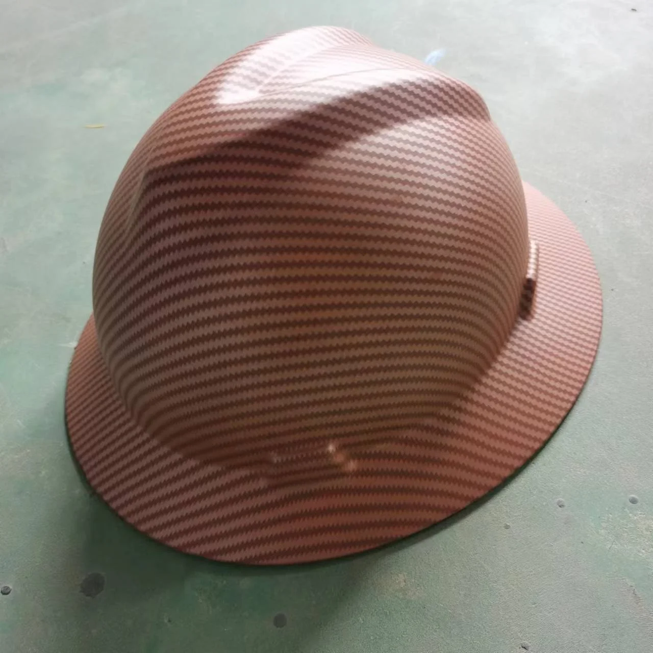 PE Safety Helmet Full Brim Lift Fiber Glass Hard Hat for Industrial