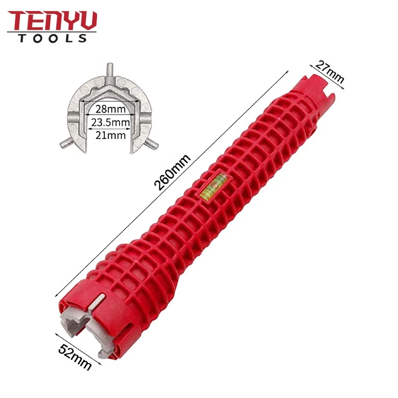 Set de clés à siphon multifonctions - Clé universelle pour évier et Outils de