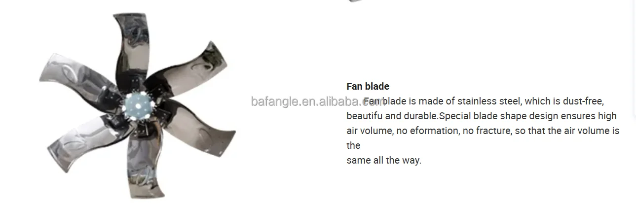 Wall Fan, Axial - detail 6