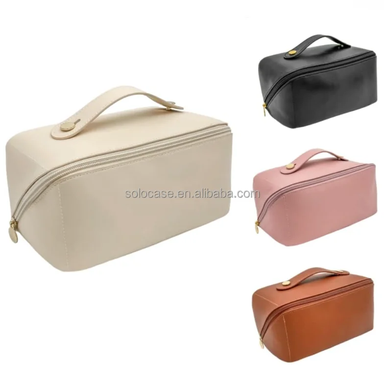 Luxury PU Makeup Pouch Cosmetic Bags