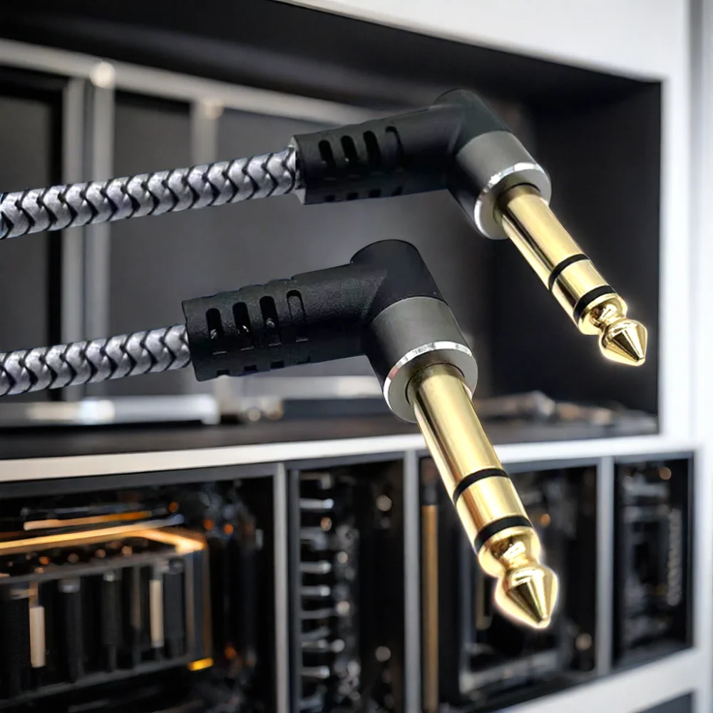 JOMLEY 6.35mm TRS Audio Cable, Balanced 6.35