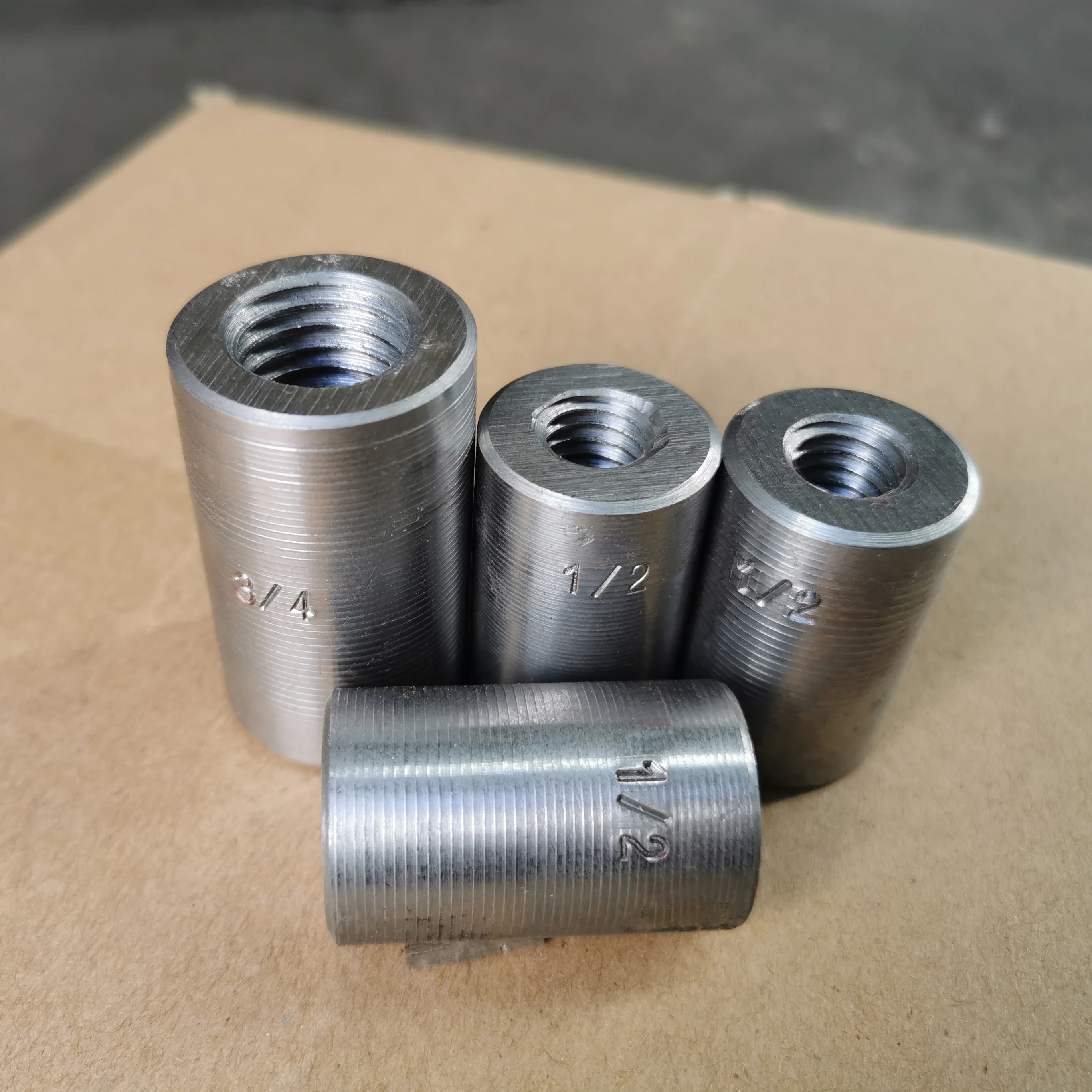 Modern Office Building Stainless Steel Iron Rebar Coupler Factory Wholesale Building Material Reinforcement Bar Connectors