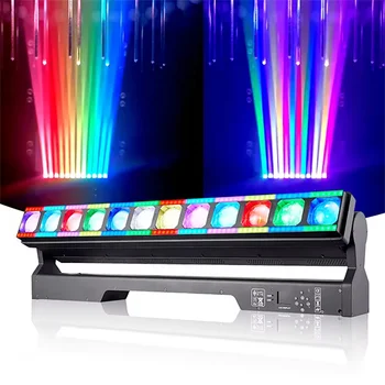 New 12x40W Matrix Light RGBW 4 in 1 LED Zoom dyed pixel strip moving head light LED moving head beam light
