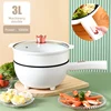 Bianco A/3L Versione meccanica Doppio strato/Con vaporiera in PP
