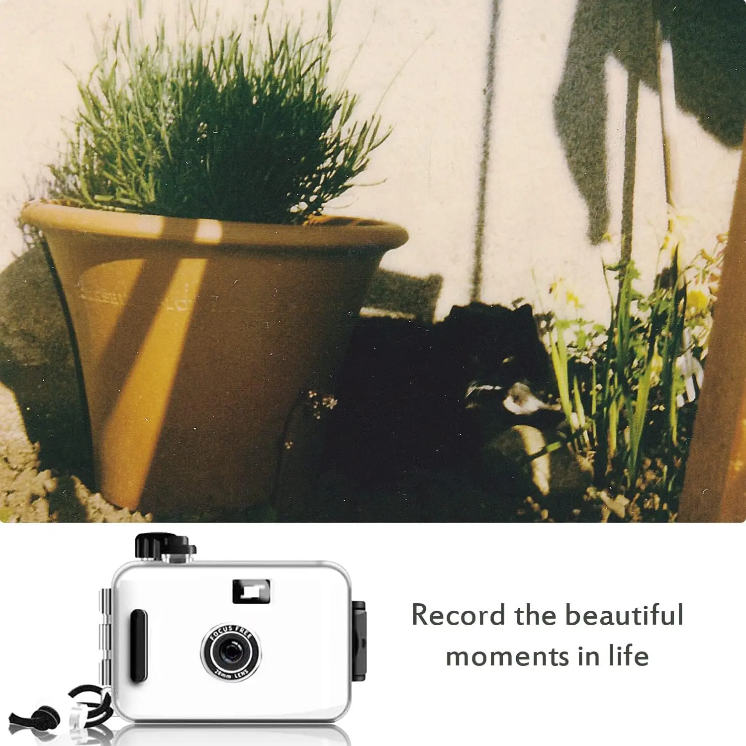 Chinese Custom Professional 35Mm Film Manual Disposable Kids Camera ABS Plastic Material Waterproof Digital Camera