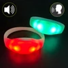 15 Colores LED Controlados por Sonido con Resplandor Multicolor