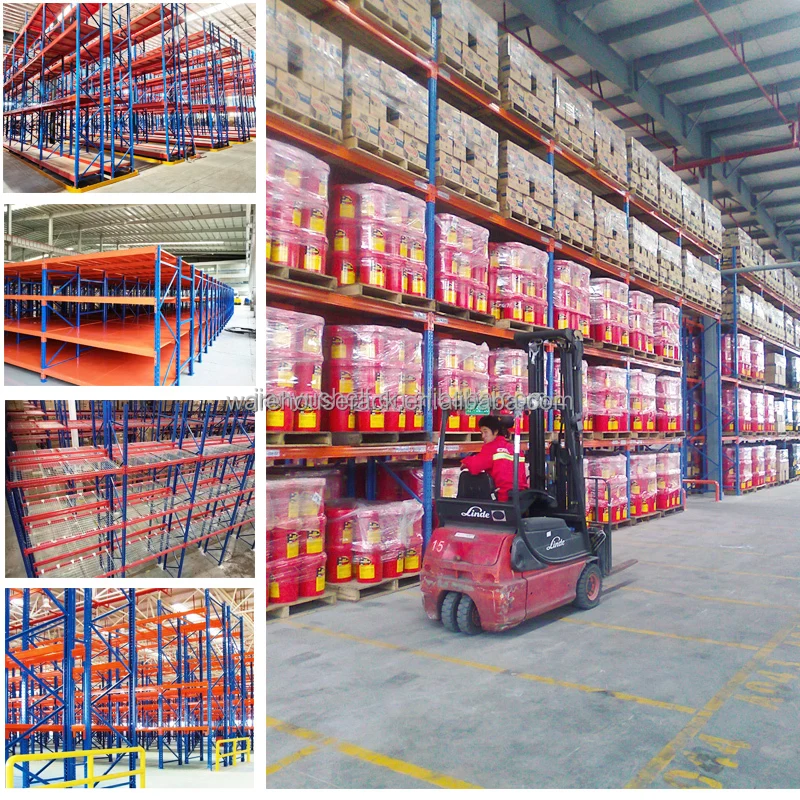 Factory Storage Heavy Racks Warehouse Racking Solutions High Bay Wide