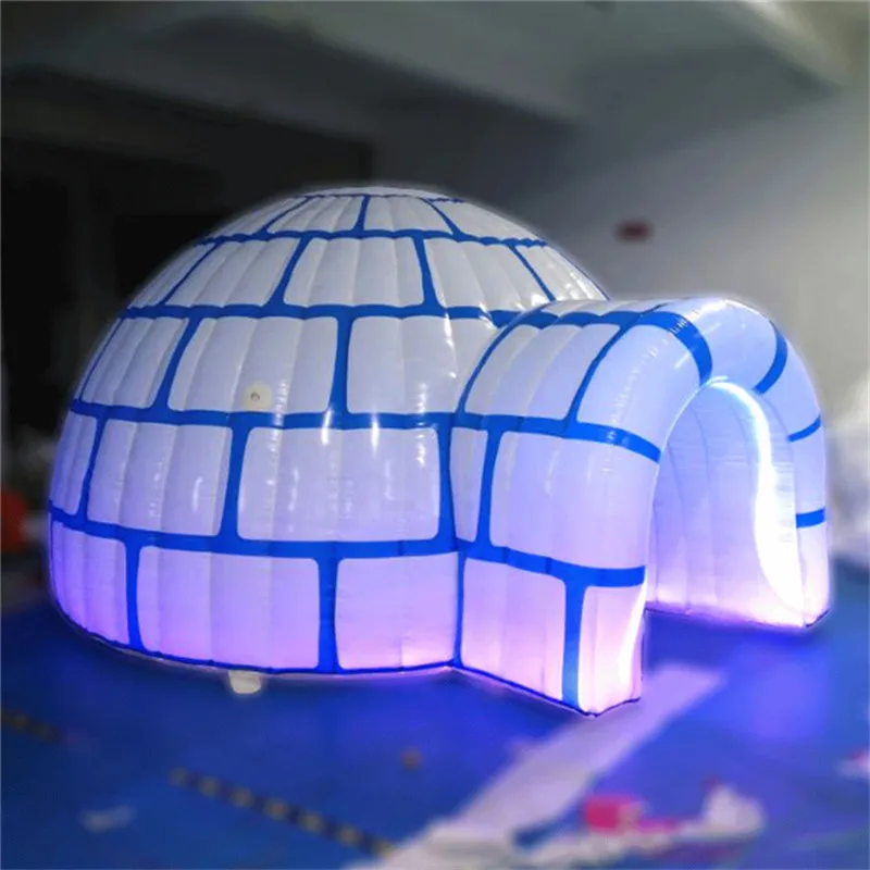 Advertising Inflatable Children's LED Ice House Model - Advertising Promotion - Advertising Equipment