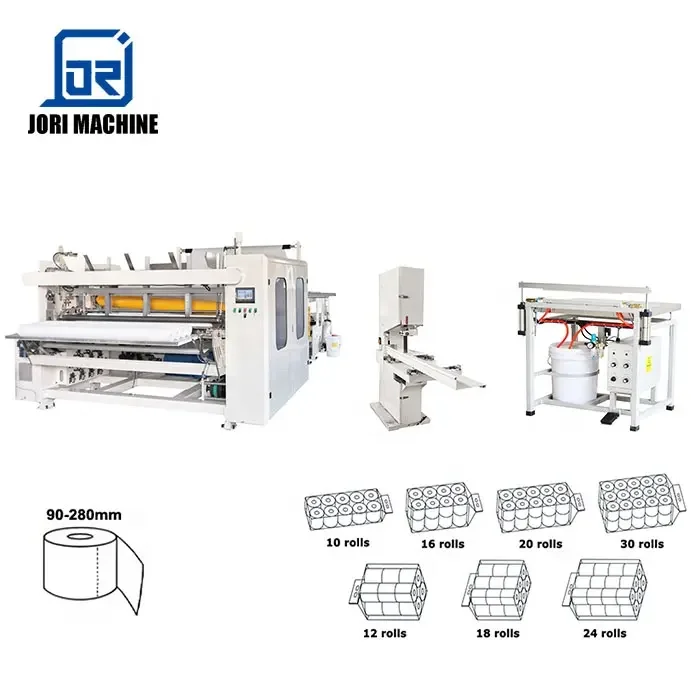 Multi Purpose Paper Roll Making Machinery for Toilet Paper /kitchen Towe Maxi Roll Rewinding Machinery Price