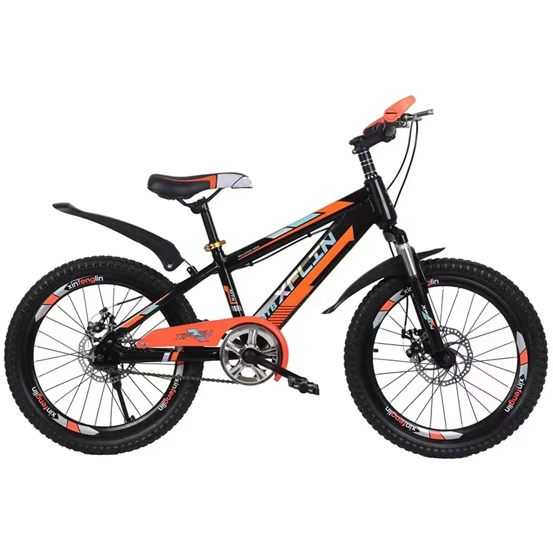Wholesale 18 20 22 24 Inch Kids Mountain Bike 6 Speed Comfortable Steel Frame Magnesium Alloy Bicycle