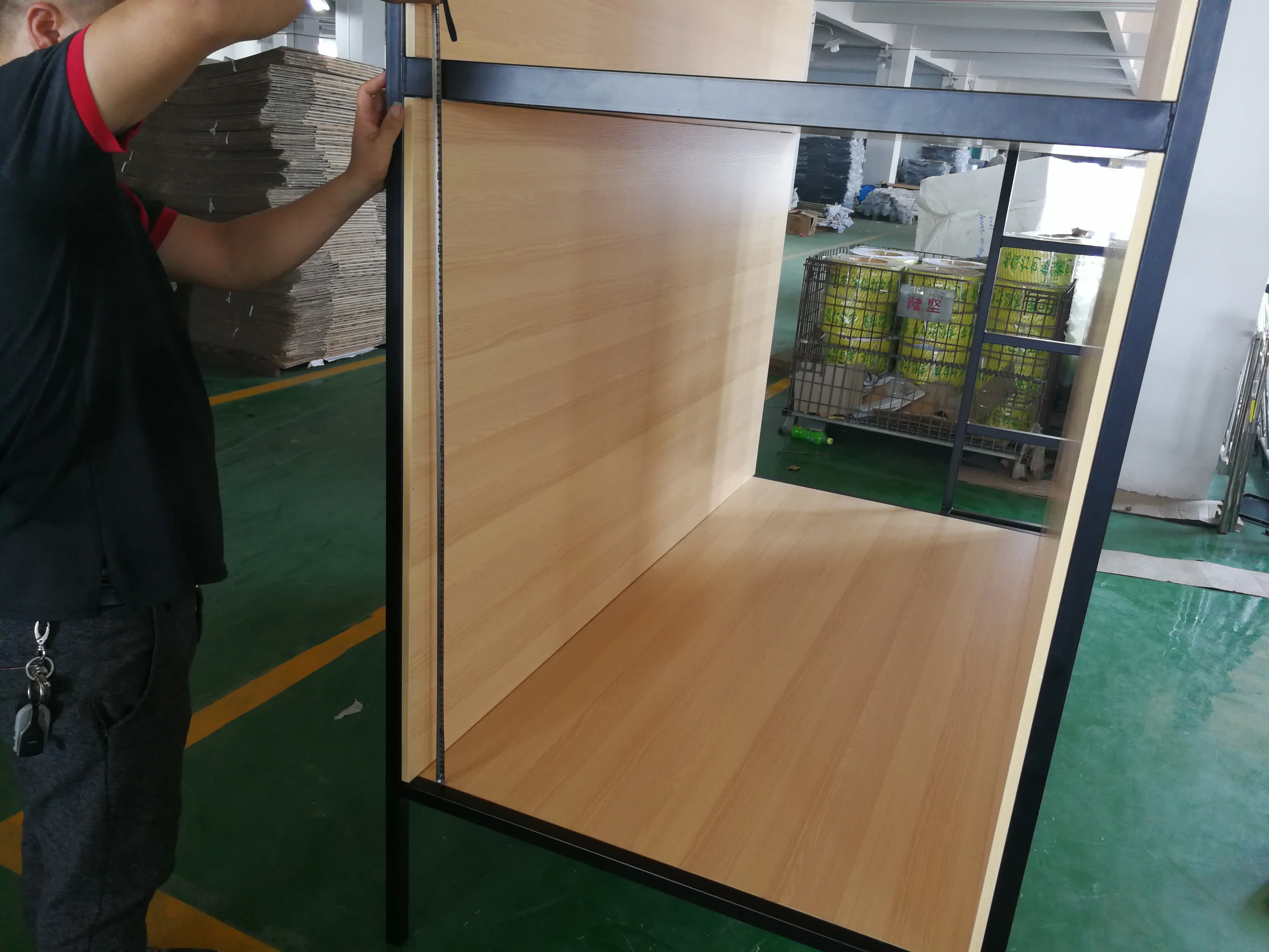 Hostel Horizontal Soundproof Sleeping Pod Capsule Sleepbox Metal Frame Hotel Bunk Bed