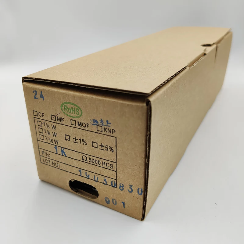 20 Years BAOSHENG 2.87k 1%, 0.5w resistor 124k ohm 1 10w 25 135k ohm 1 8w 0 14W 287k 1 05w 315 ohm 6w 01 3017