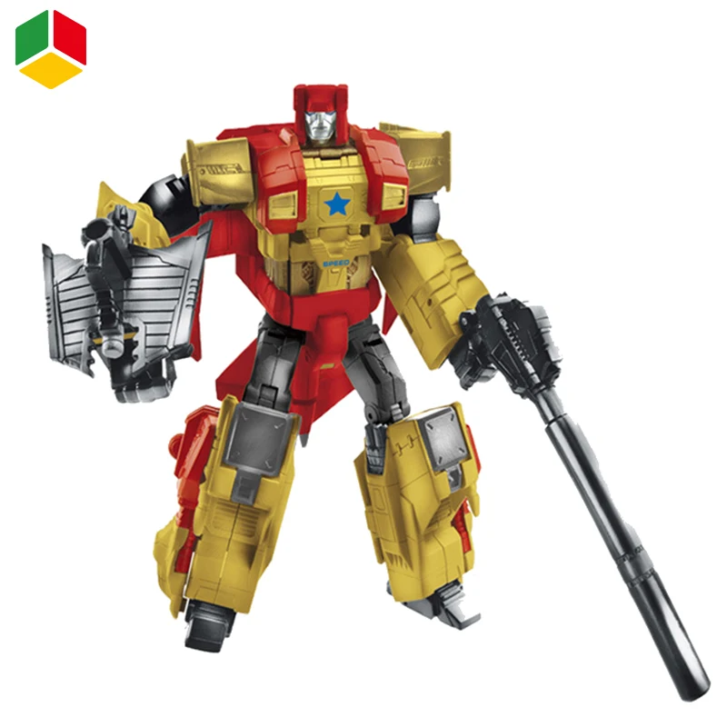 QS Movie Character DIY Toy Plastic Action Figure Transformation Robot Fly Mega Toy Plane for Kids