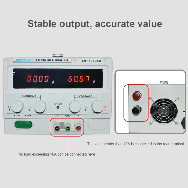 LONGWEI LW3020KD 30V 20A Adjustable DC Power Supply