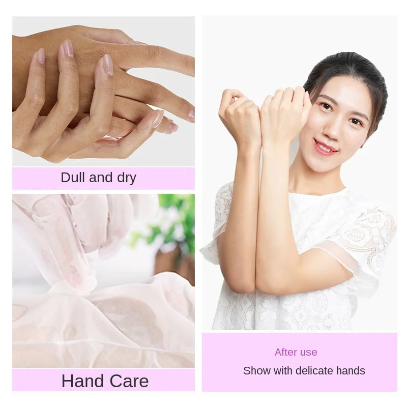 Корейская увлажняющая отшелушивающая маска для рук и ног от частного бренда