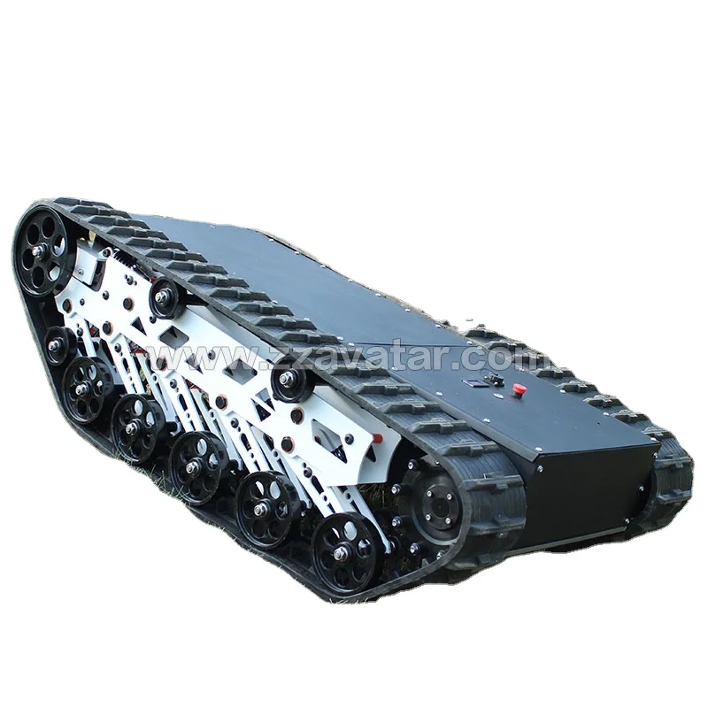 Factory Supplied Robot Rubber Track Rc tank Chassis Robot