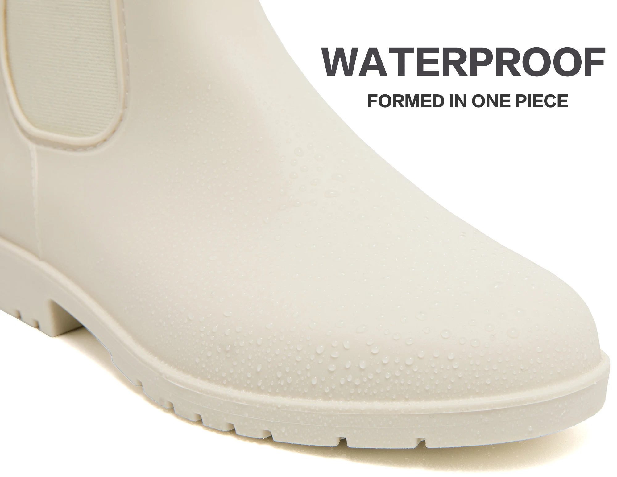 Women's Short Gumboot Pvc Waterproof Antislip High Quality Chelsea Rain