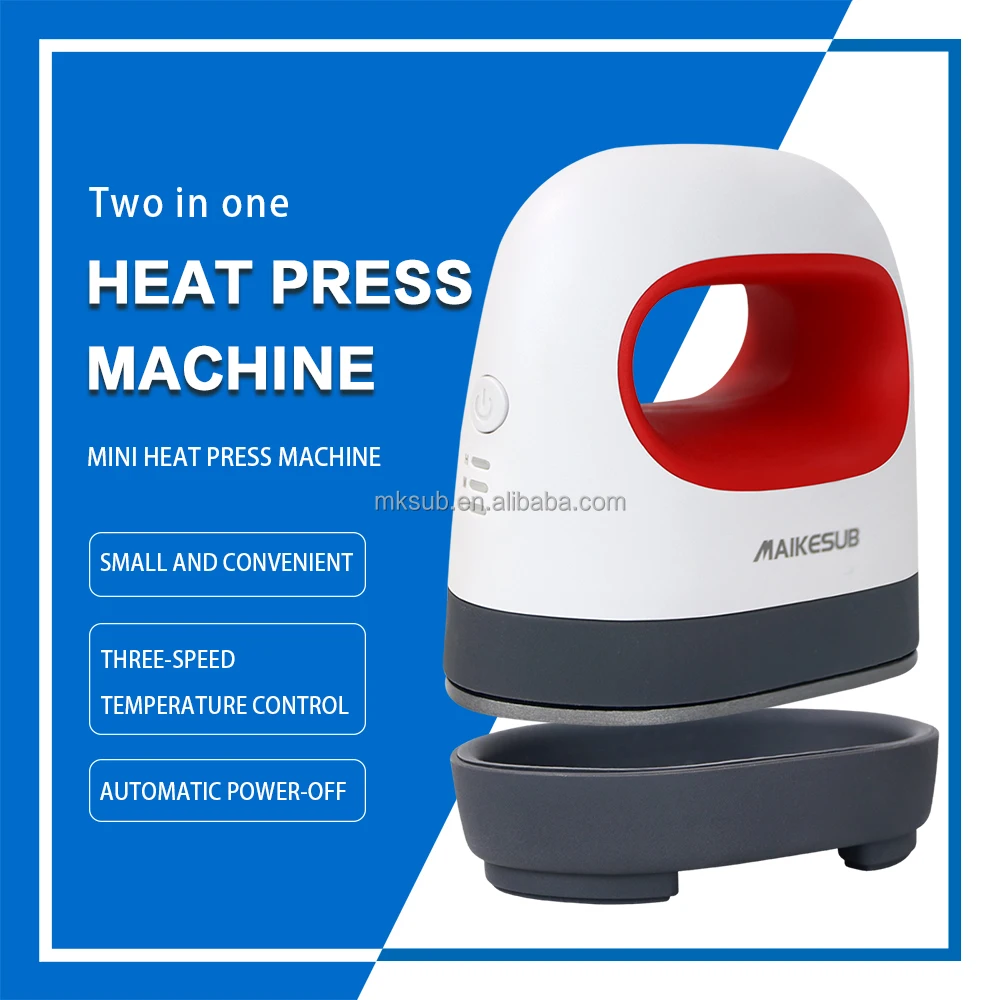 Newest Portable Hobby Cricut Easy Press Mini Heat Press Machine Hand Held  Iron Heat Press