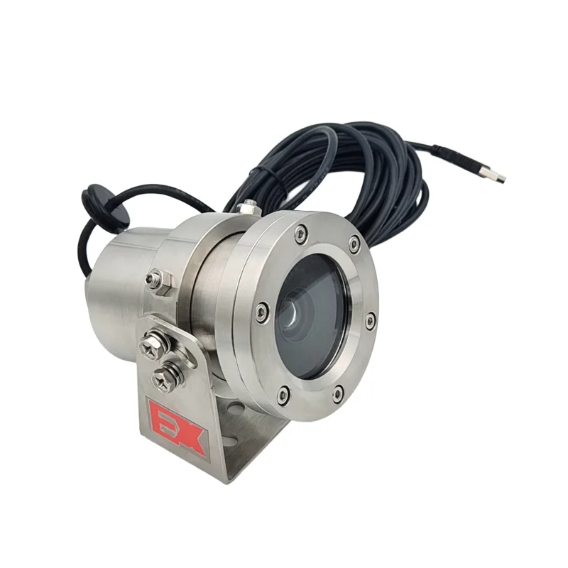 Super Low Lux Full Color Star Light IP68 EX Explosion Proof 304 Stainless Steel Boat Ship Vessel Mounted USB UVC Camera Android