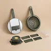 Stainless steel dark green