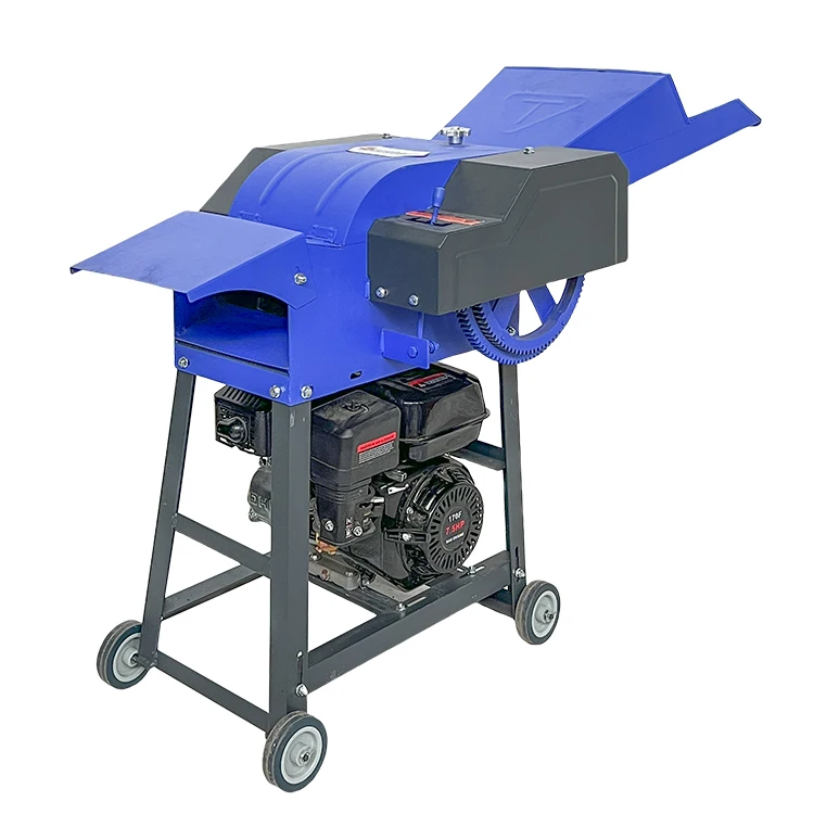 Wholesale Engine Hand Operated Chaff Cutter Pulverizer Machine for Napier Grass and Corn Straw Shredder Sale in South Africa