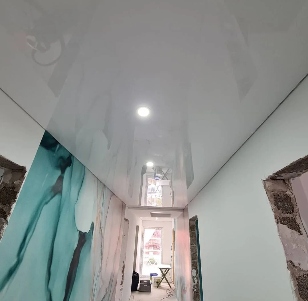Pvc Stretch Ceiling White Glossy Film From Msd For Decoration Pvc Film