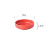 Small round dish-orange