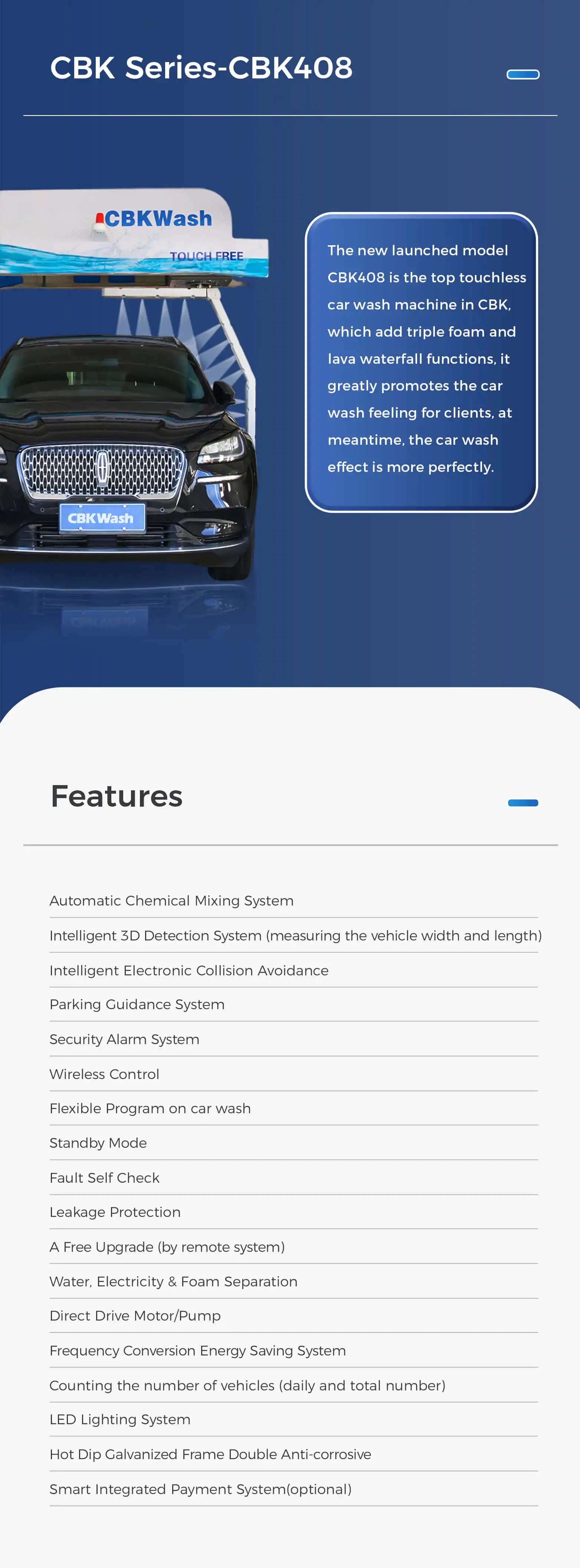 Cbkwash Car Wash Equipment 360 Touch Free Automatic Waterless Buy