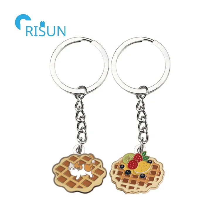 Custom Waffle Keychains - Perfect Promotional Gifts