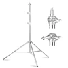Supporto in acciaio inossidabile argento da 2,8 m